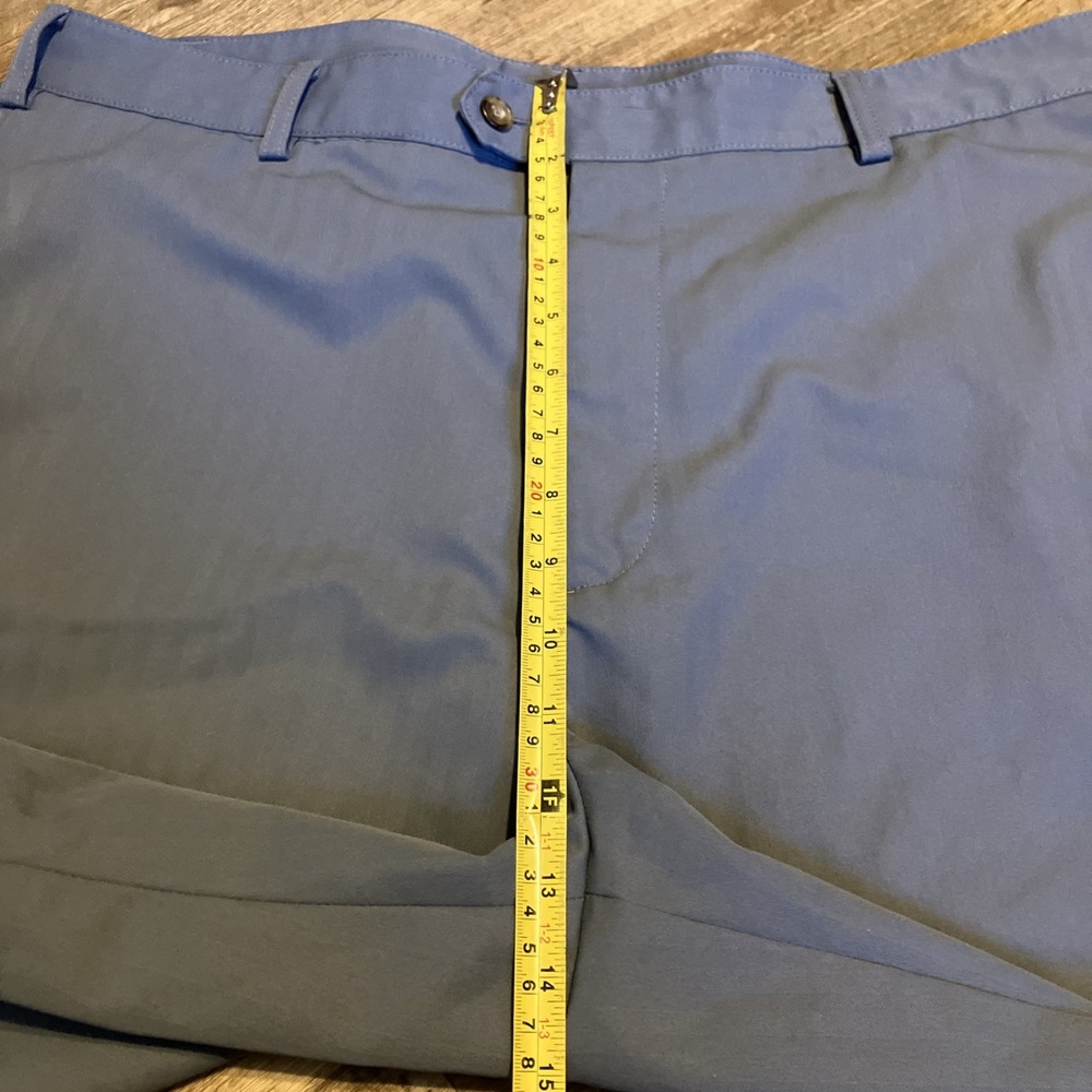 Donald Ross Shorts Mens 38 Blue Golf Shorts Hartford Golf Club Light Stripes - Picture 5 of 9